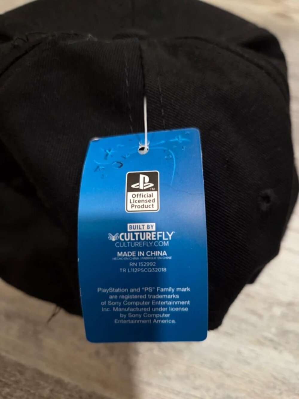 Playstation Cap Snapback Black Teal Official Licensed Product 2018 SCEA Men With - Picture 3 of 4
